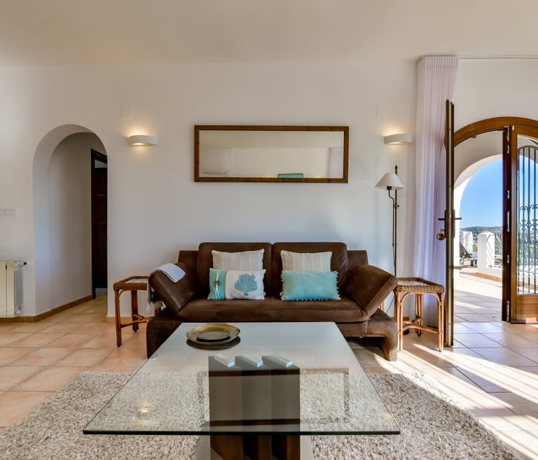 Alquiler de villa en Moraira, MIMOSA en Moraira - Salón