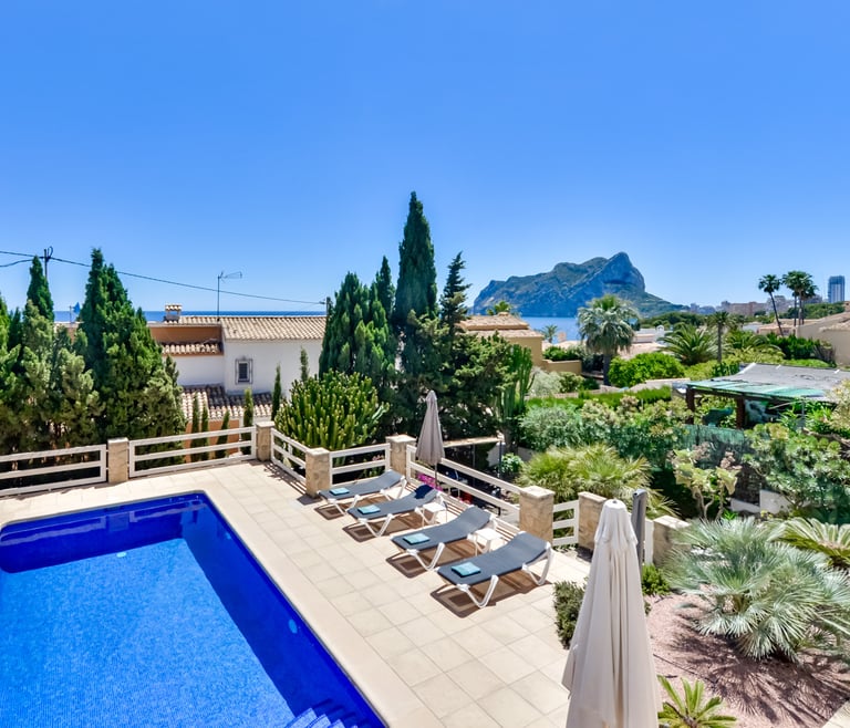 Ferienvilla in Calpe ELIZABETH in Calpe / Calp - Aussichten