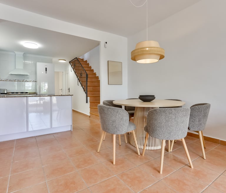 Bungalow te huur in Calpe CALMA en Calpe - Eetkamer