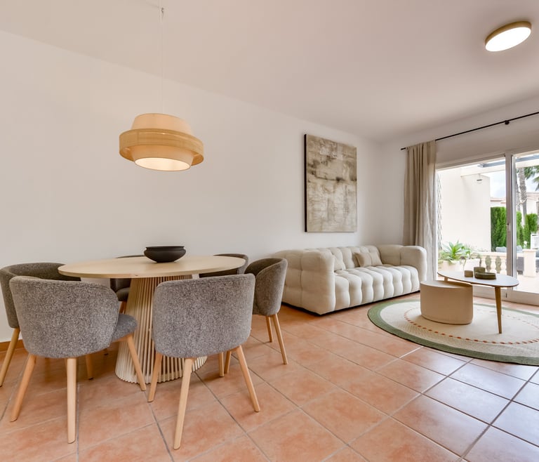 Bungalow te huur in Calpe CALMA en Calpe - Eetkamer