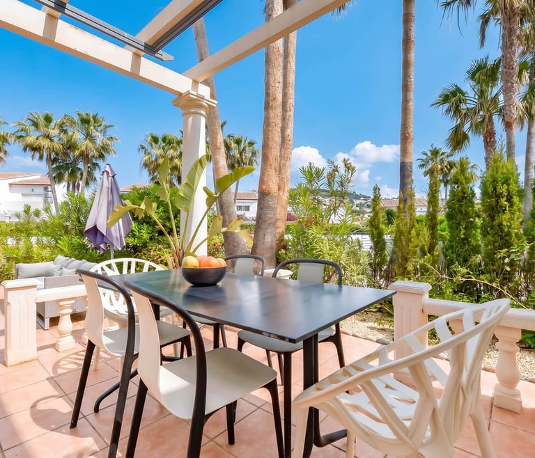 Bungalow te huur in Calpe CALMA en Calpe - Terras