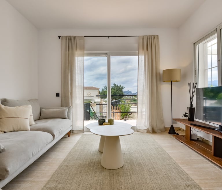 Bungalow te huur in Calpe BONITA en Calpe - Salon