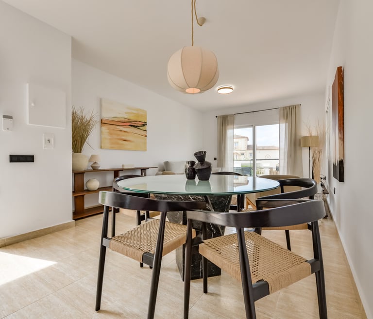 Bungalow te huur in Calpe BONITA en Calpe - Eetkamer
