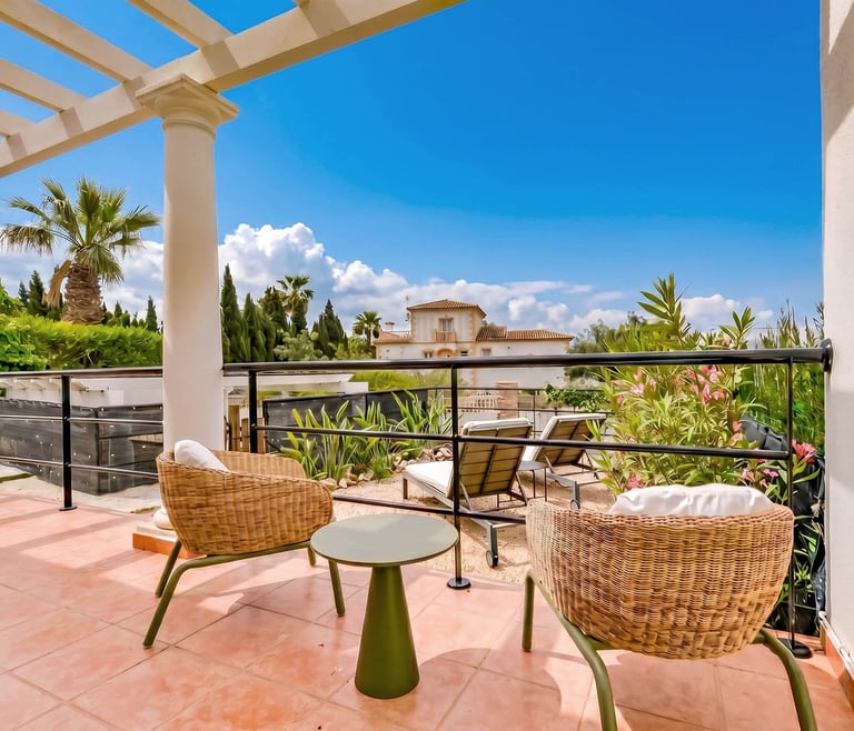 Bungalow te huur in Calpe BONITA en Calpe - Terras