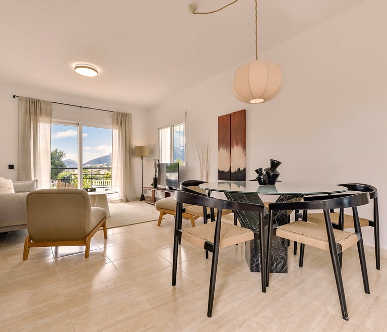 Alquiler de Bungalow en Calpe BONITA en Calpe - Comedor