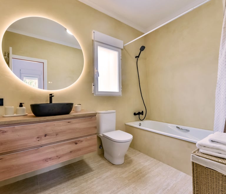 Alquiler de Bungalow en Calpe BONITA en Calpe - Baño