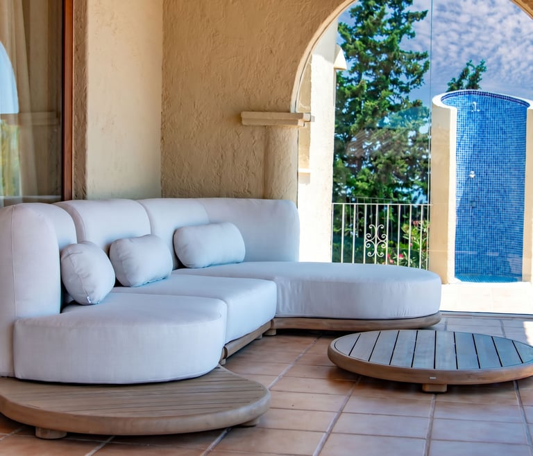 Ferienvilla in Cumbre del Sol DIVINA in Benitatxell - Terrasse
