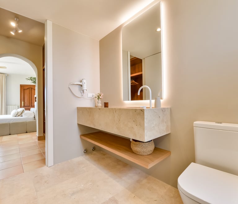 Ferienvilla in Cumbre del Sol DIVINA in Benitatxell - Badezimmer