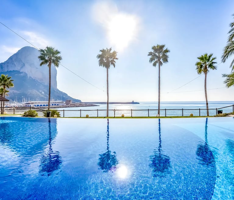 Alquiler de apartamento en Calpe BARLOVENTO en Calpe - Piscina