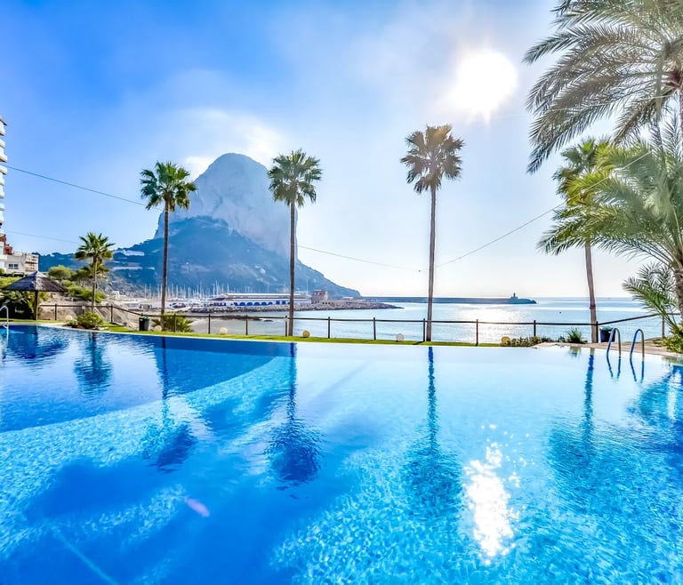Alquiler de apartamento en Calpe BARLOVENTO en Calpe - Piscina