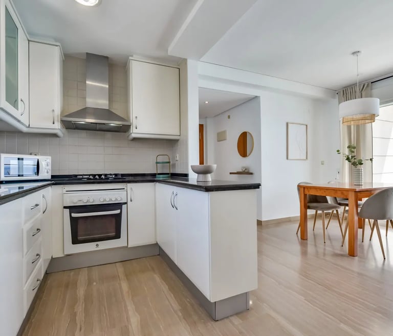 Alquiler de apartamento en Calpe BARLOVENTO en Calpe - Cocina