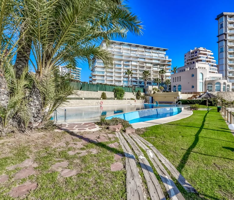 Alquiler de apartamento en Calpe BARLOVENTO en Calpe - Piscina