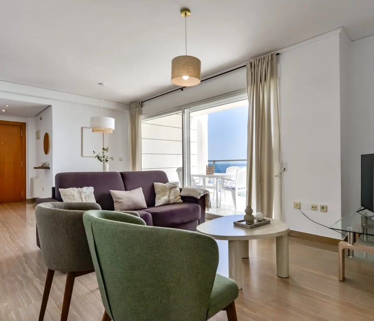 Alquiler de apartamento en Calpe BARLOVENTO en Calpe - Salón