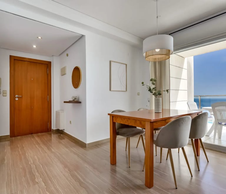 Alquiler de apartamento en Calpe BARLOVENTO en Calpe - Salón