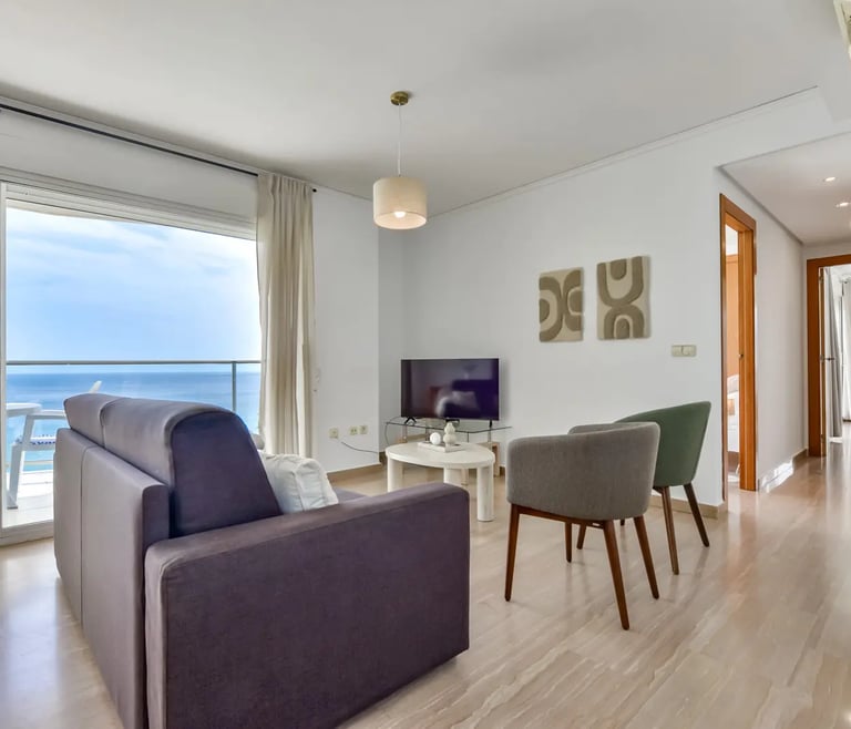 Alquiler de apartamento en Calpe BARLOVENTO en Calpe - Salón