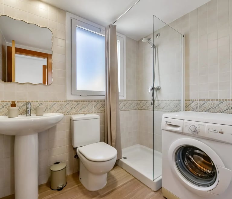 Alquiler de apartamento en Calpe BARLOVENTO en Calpe - Baño
