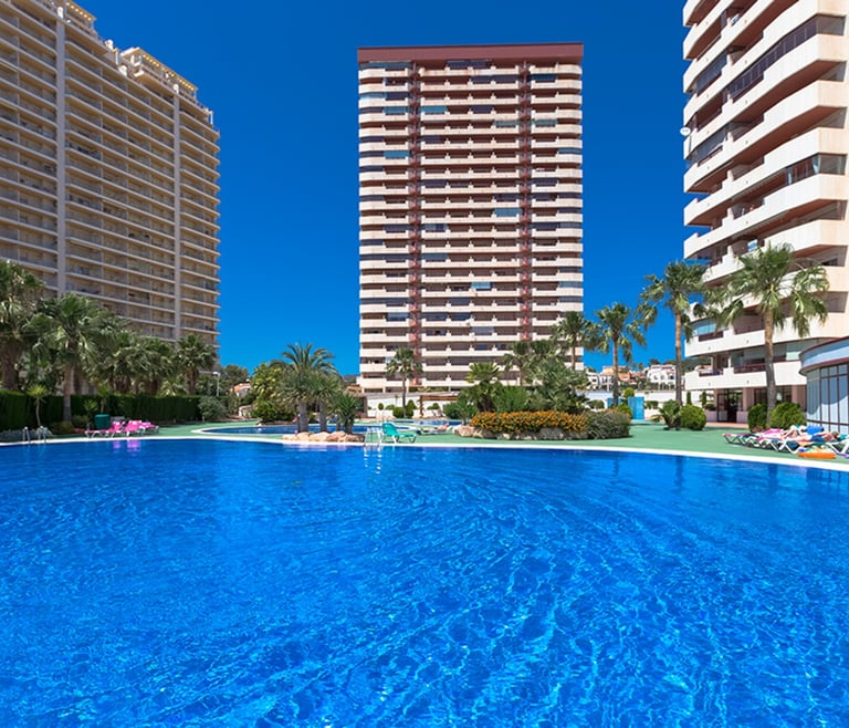 Wohnung zur Miete in Calpe CORAL BEACH in Calpe / Calp - Schwimmbad