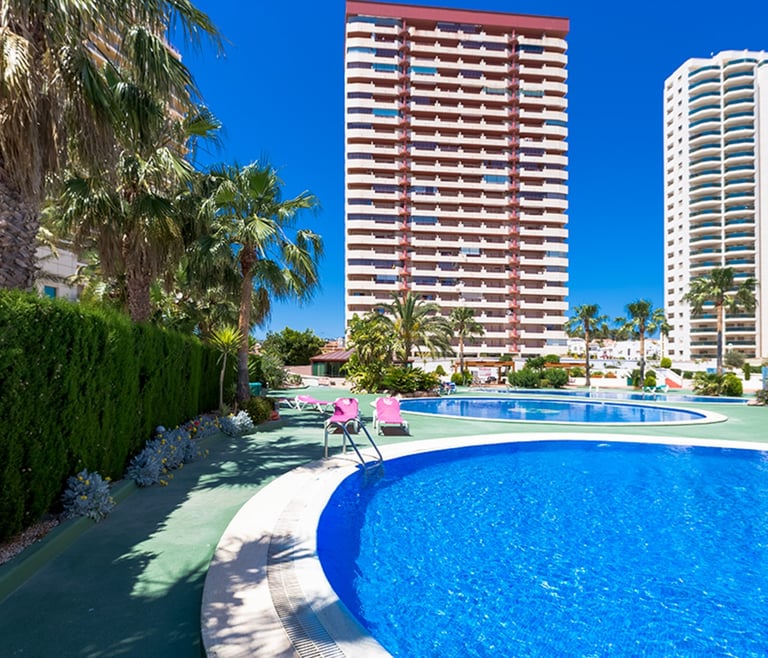 Wohnung zur Miete in Calpe CORAL BEACH in Calpe / Calp - Schwimmbad