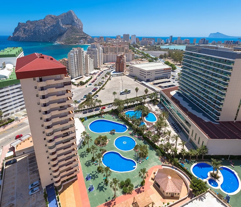 Wohnung zur Miete in Calpe CORAL BEACH in Calpe / Calp - Aussichten