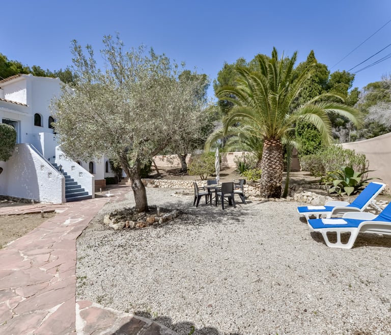 Villa te huur Benissa HELGA en Benissa - Tuin