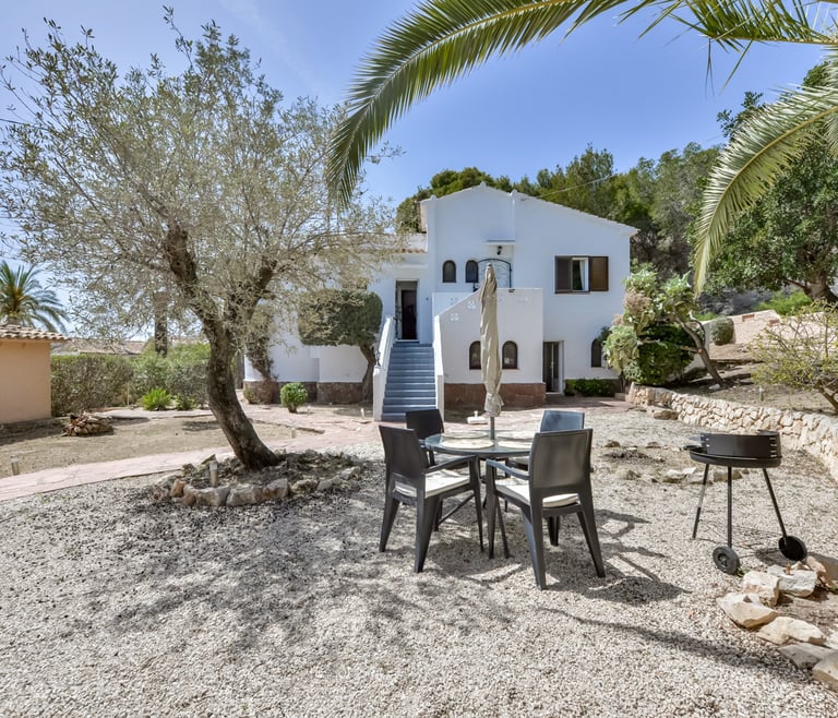 Villa te huur Benissa HELGA en Benissa - Tuin