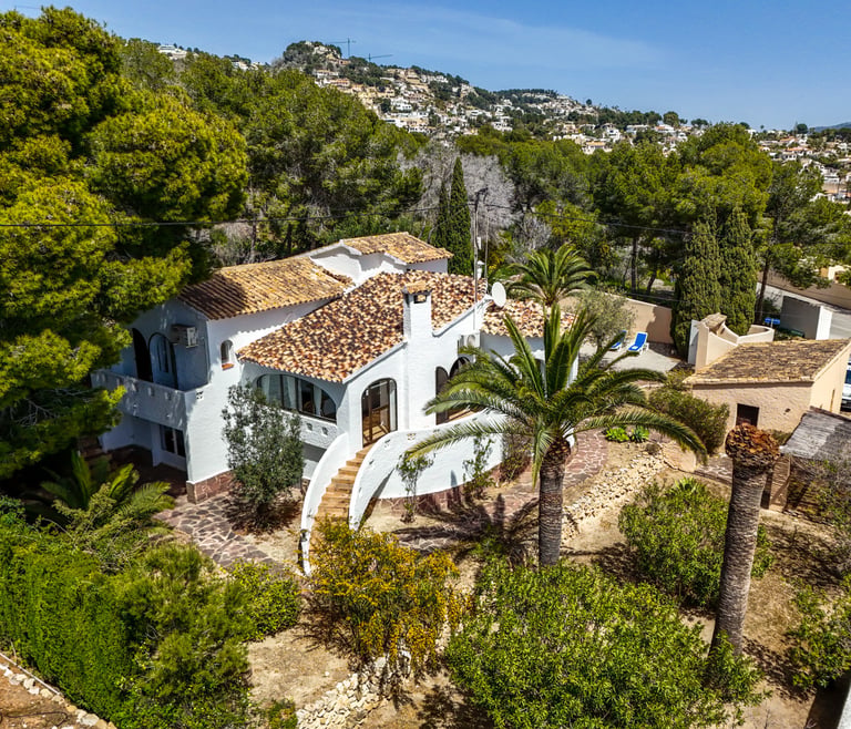 Villa te huur Benissa HELGA en Benissa - Plattegronden van de woning