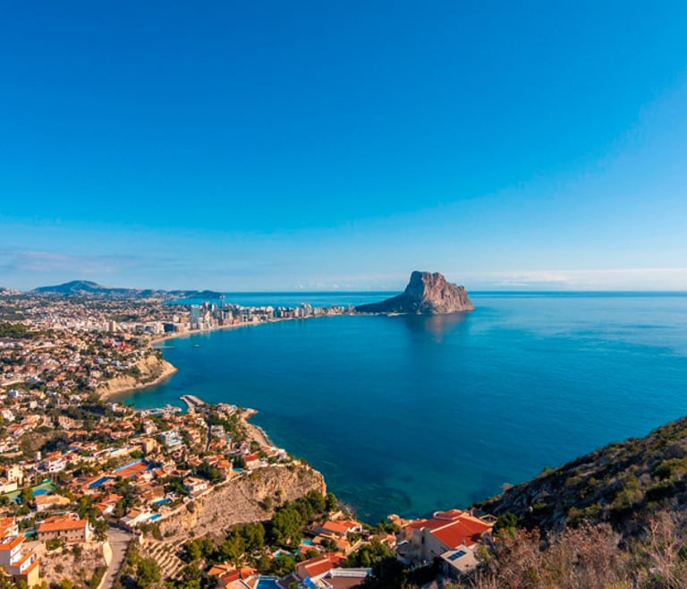 Bezienswaardigheden in Calpe