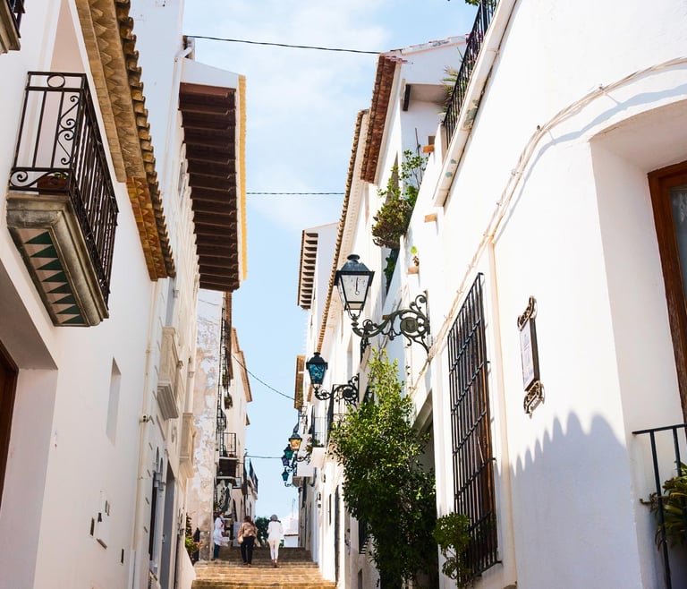 Centre historique d'Altea