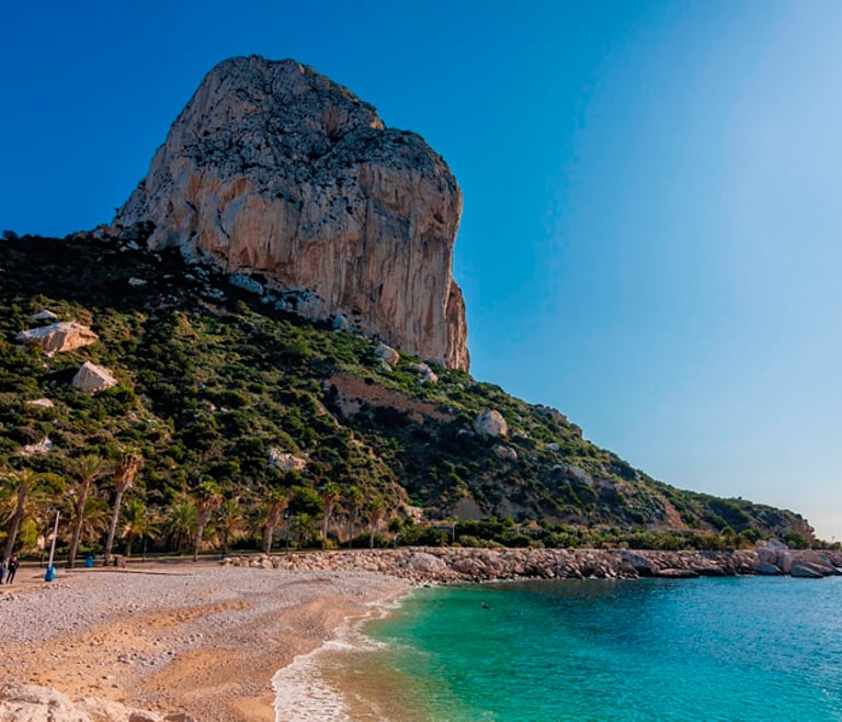 Calpe mit Freunden