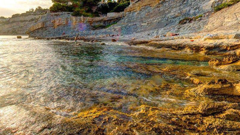 Cala Cap Blanc, one of the Beaches of Moraira
