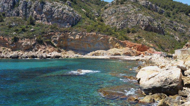 Cala Llebeig, one of the Beaches of Moraira