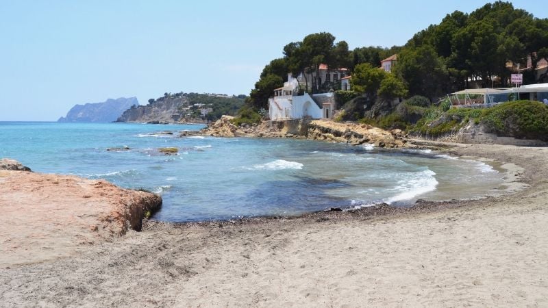 Les Platgetes, one of the Beaches of Moraira