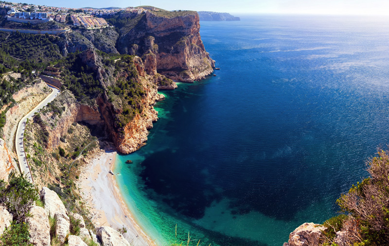 Vistas desde el Mirador Cala Moraig